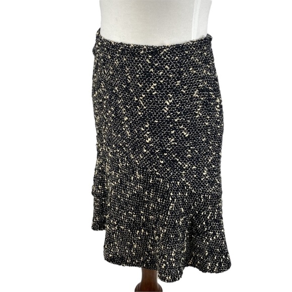 Bebe Marled Textured Wool Blend Skirt - Picture 3 of 6